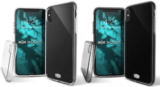X-Doria ClearVue Back Cover Σιλικόνης Διάφανο (iPhone XS Max)