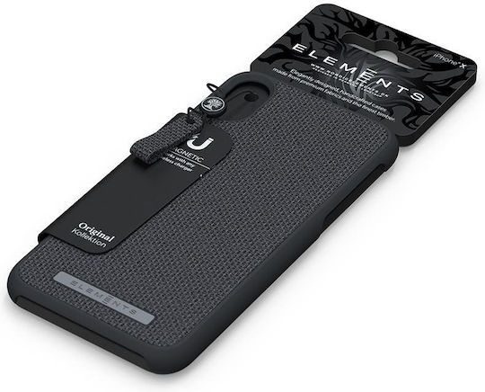 Nordic Elements Original Idun Back Cover Plastic Gray (iPhone XS Max)