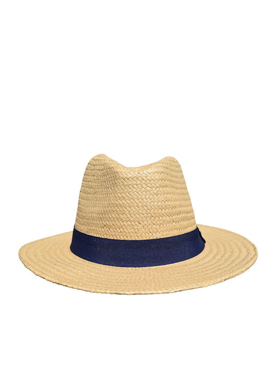 Hut Porkpie-Hut Beige