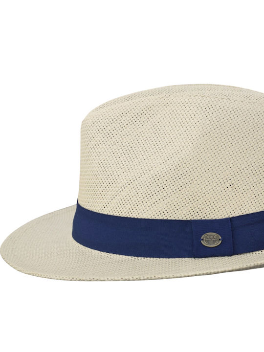 Textil Pălărie pentru Bărbați Fedora Bej M5543
