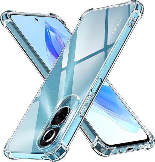 Techsuit Umschlag Rückseite Silikon Transparent (Ehre 90 Lite)