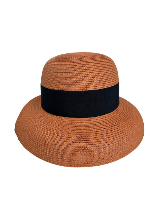 Wicker Women's Hat Orange