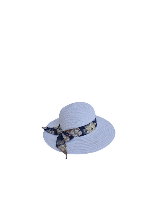 Wicker Women's Hat White