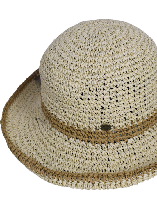 Frauen Gestrickt Hut Beige