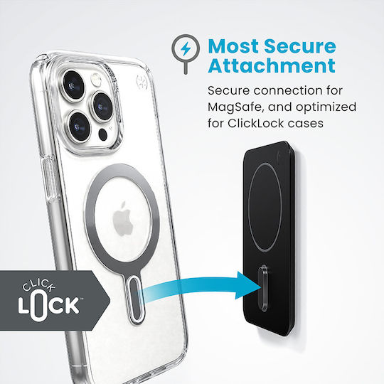 Спек Навсякъде Монтаж + Clicklock Magsafe Магнитен Монтаж Черен