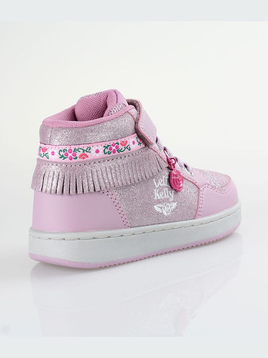 Lelli Kelly Kids PU Leather Boots Pink