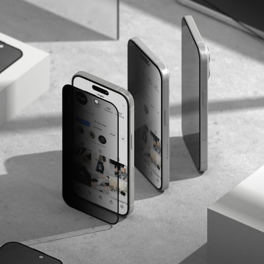 Ringke Privacy Tempered Glass 2τμχ (iPhone 17 / 17 Pro / 16 Pro)