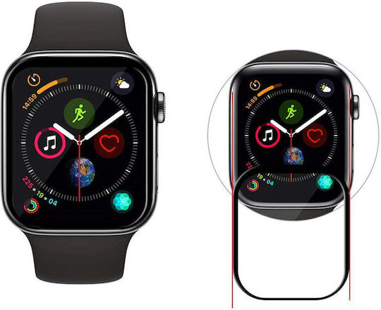 Folie Apple Watch 40mm Next One 3d Tempered Glass Clear