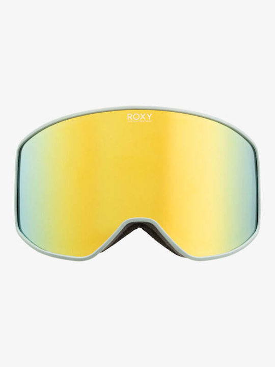 Roxy Storm Ski- & Snowboardbrille Erwachsene Rosa mit Linse Getönt in Rosa Farbe