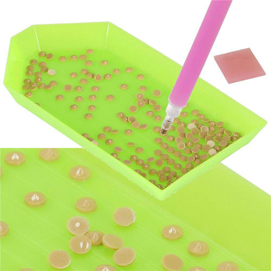 5D Diamant Stickerei Set 30x40cm Pfau Design