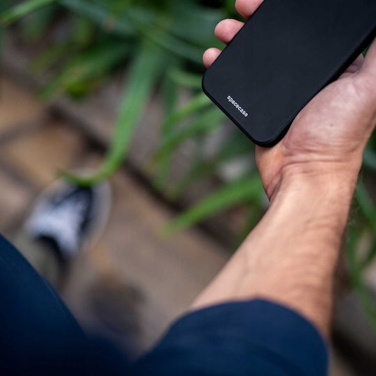 Spacecase Silicone Задна корица Силикон Черен (Samsung Galaxy M35)