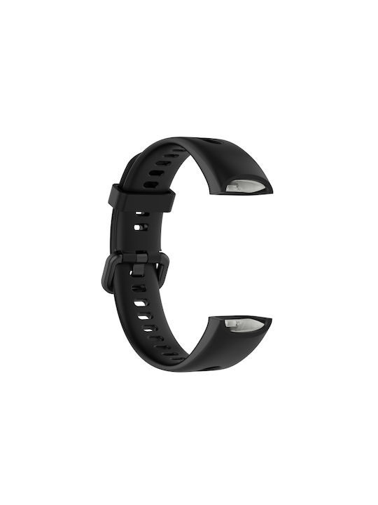 Λουράκι Σιλικόνης Μαύρο (Huawei Band 4)