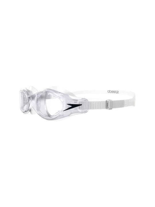 Speedo Swimming Goggles Adults White