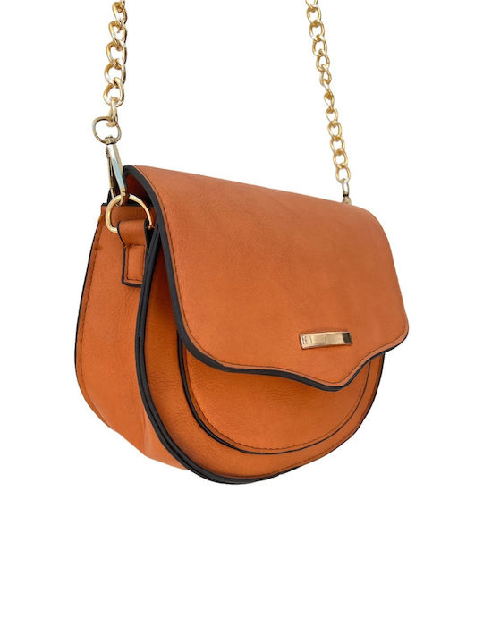 Damentasche Schultertasche Tabac Braun