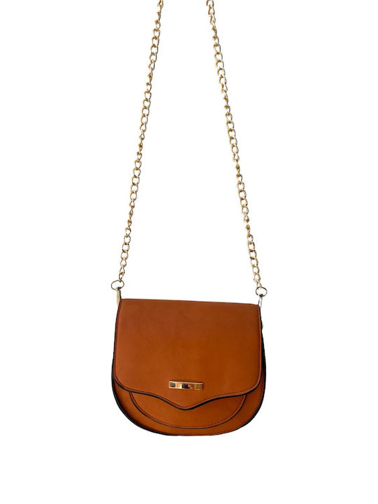Damentasche Schultertasche Tabac Braun