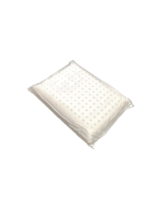 JGS S.A. Kids Sleep Pillow Latex White 30x40εκ.