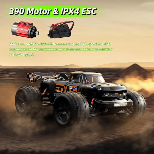 Smrc S910 High Speed Τηλεκατευθυνόμενο Αυτοκίνητο 4WD Μαύρο