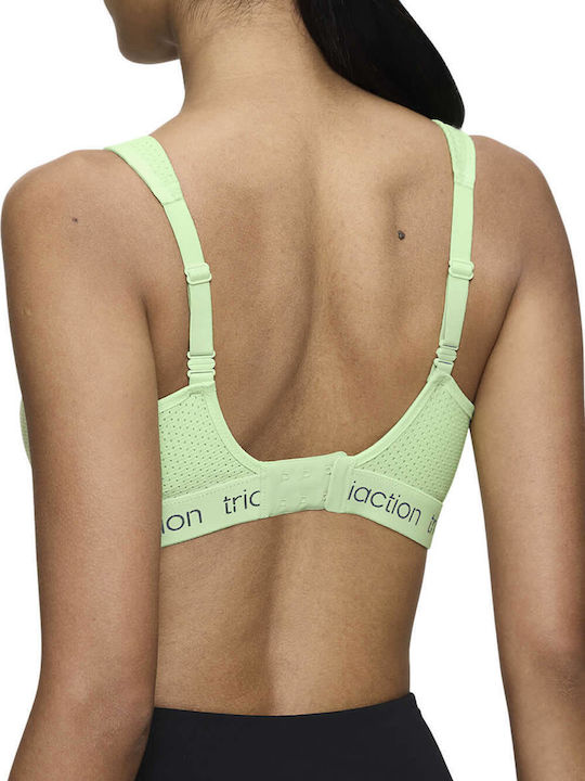 Triumph Athletic Athletic Bra with Light Padding without Underwire GREEN