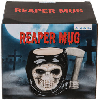 Out Blue Stoneware Mug Reaper Out Blue Stoneware Mug Reaper