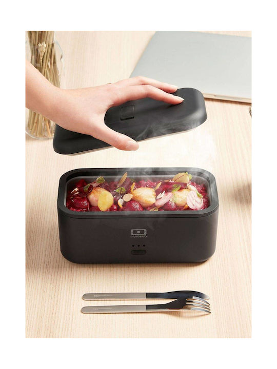 Monbento Mb Warmer Heizbare Lunchbox Schwarzer Onyx