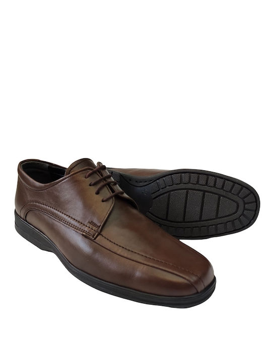 Men's Leather Casual Shoes Brown