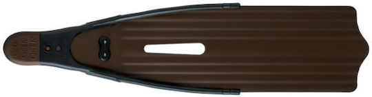 Omer Flossen Für Schwimmen Stingray Evo Lang Brown