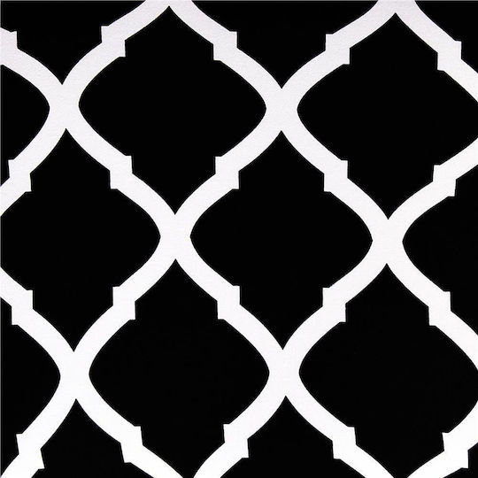 Elastic Cover for Chair Black 45x60cm 1pcs