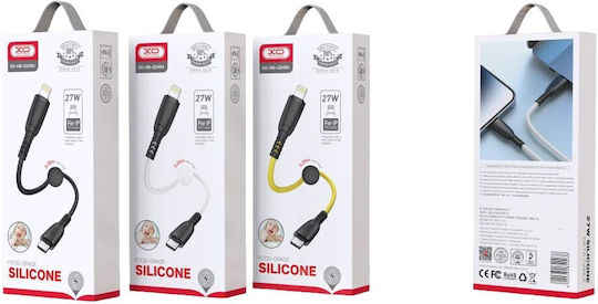 XO Nb-q248a USB-C zu Lightning Kabel 27W Gelb 0.25m (16.005.0316)