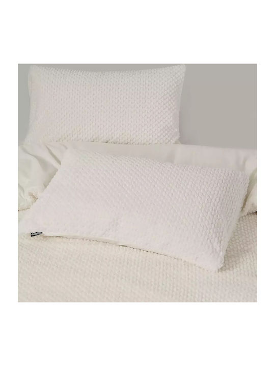 Sleeptime Husă de Pilotă Super Dublă 240x220 Teddy Fur Ecru