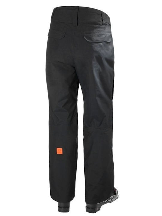 Helly Hansen Ανδρικό Μακρύ Παντελόνι Πεζοπορίας Μαύρο