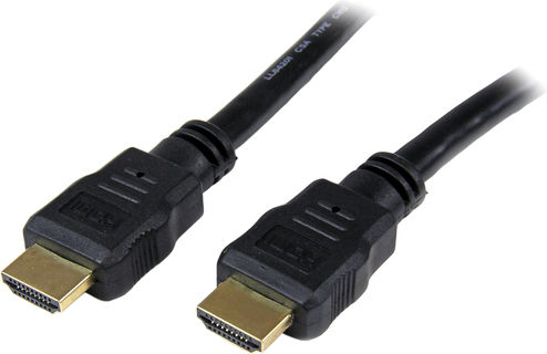 StarTech HDMI 1.4 High Speed 1080p 120Hz Cable HDMI male - HDMI male 1m Μαύρο