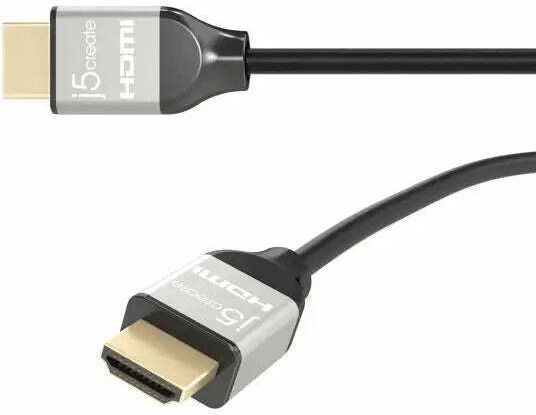 J5 Create HDMI 2.0 Premium High Speed 4K 60Hz HDR Cable HDMI Male - HDMI Male 2m Black