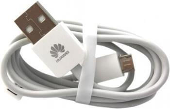 Huawei Regular USB 2.0 to micro USB Cable Λευκό (10716)