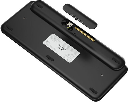 Logitech MX Keys Business Ασύρματο Πληκτρολόγιο Αγγλικό US Γκρι