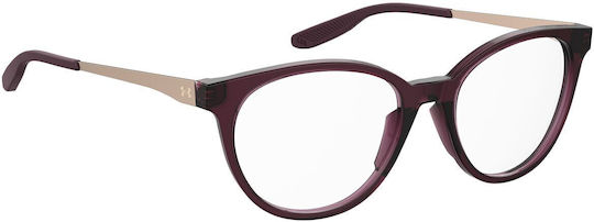 Under Armour Plastic Eyeglass Frame Burgundy UA 5028 6XQ