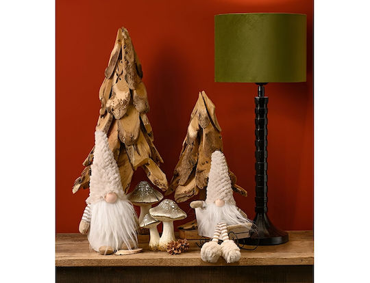 Weihnachtsdekoration Baum 44cm Beige