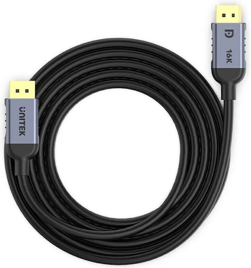 Unitek Cable DisplayPort Male - DisplayPort Male 1m Black