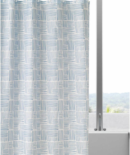 Kentia Logan Duschvorhang Stoff 180x200cm 19