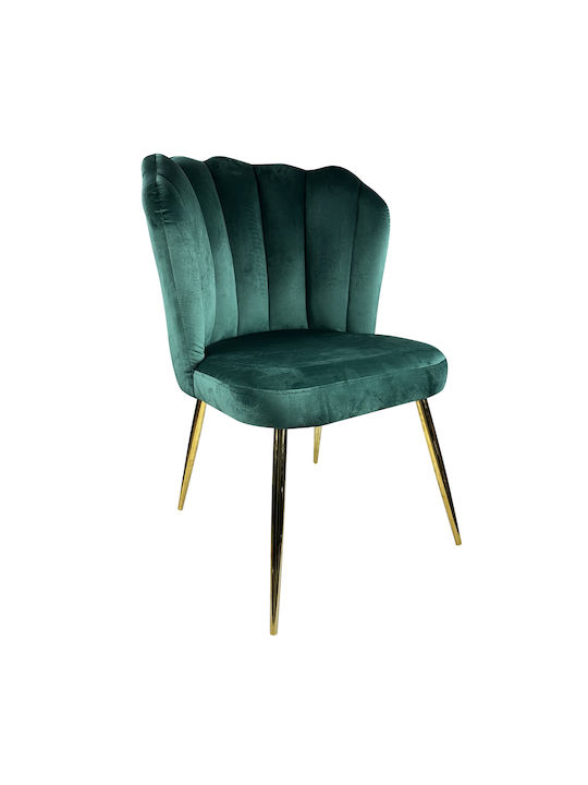 Rockaway Dining Room Velvet Chair Cypress 48x48x85cm