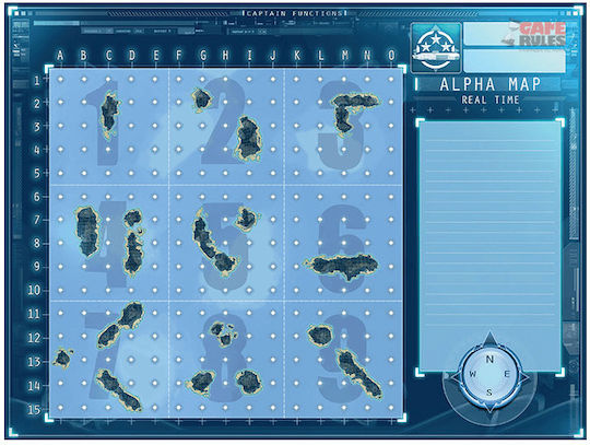 Board Game Captain Sonar for 2-8 Players 14+ Years Old MATSCAP001 (EN) Matagot