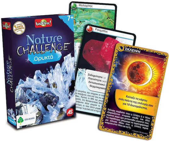 Board Game Nature Challenge Best 2 Ορυκτά for 2-6 Players 7+ Years Old AS