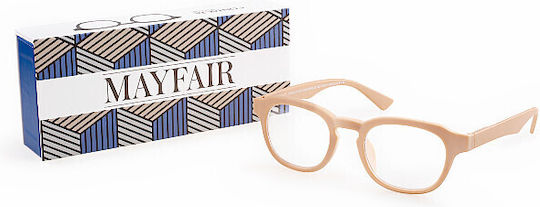 Contacta Mayfair Damen Lesebrille +2.00 in Beige Farbe