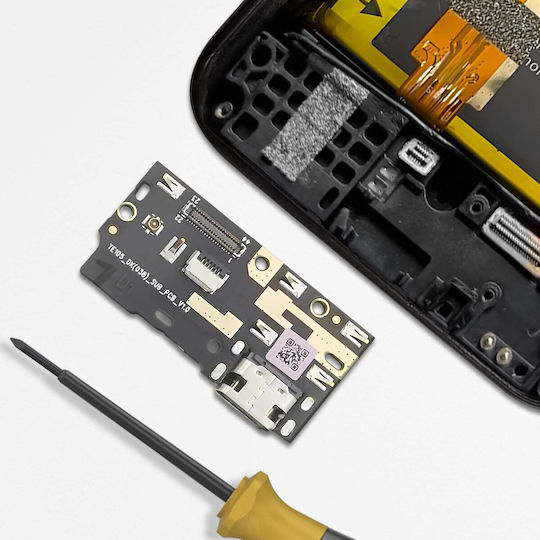 Conector de Încărcare Usb C Clappio Blackview Bv5300 Bv5300 Pro Negru