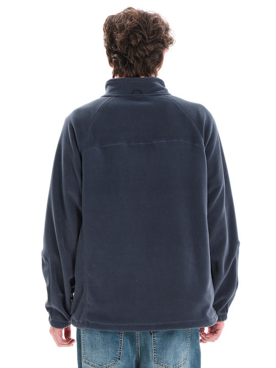 Ανδρική Ζακέτα Fleece Μπλε