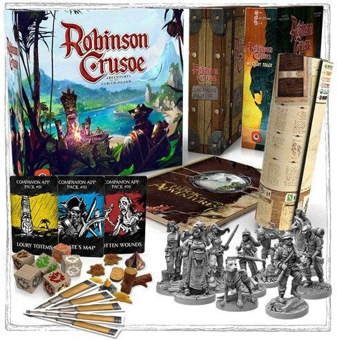 Board Game Robinson Crusoe Collectors Edition for 1-4 Players 14+ Years Old (EN) Portal Games