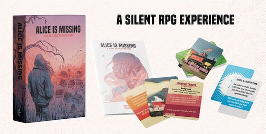 Board Game Alice Is Missing A Silent RPG for 5 Players 16+ Years Old (EN) Renegade Game Studios