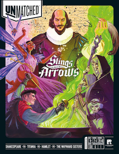 Επιτραπέζιο Παιχνίδι Unmatched: Slings & Arrows για 2 Παίκτες 9+ Ετών (EN) Restoration Games