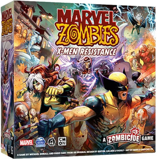 Board Game Zombies: X-men Resistance for 1-6 Players (EN) Marvel