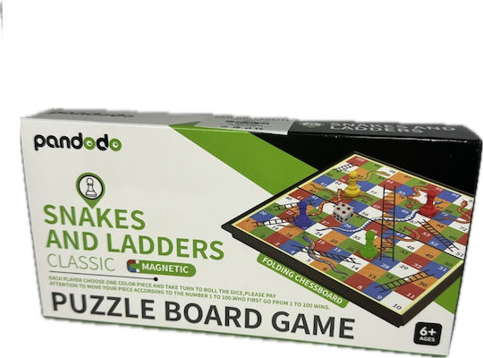 Επιτραπέζιο Παιχνίδι Snake & Ladders για 2 Παίκτες 6+ Ετών (EN) ToyMarkt