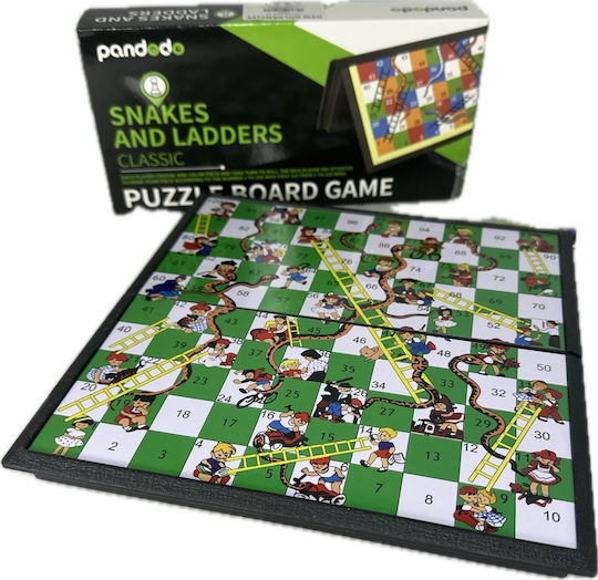 Επιτραπέζιο Παιχνίδι Snake & Ladders για 2 Παίκτες 6+ Ετών (EN) ToyMarkt